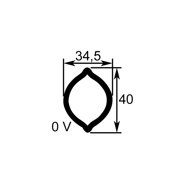 Machoire Grand Angle 80° 24X61/22X76 Tube Citron 34,5X40 W2280 référence fournisseur WAL2011810